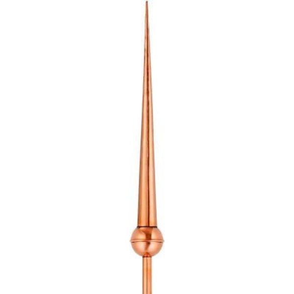 Good Directions Good Directions 28" Gawain Polished Copper Finial 707